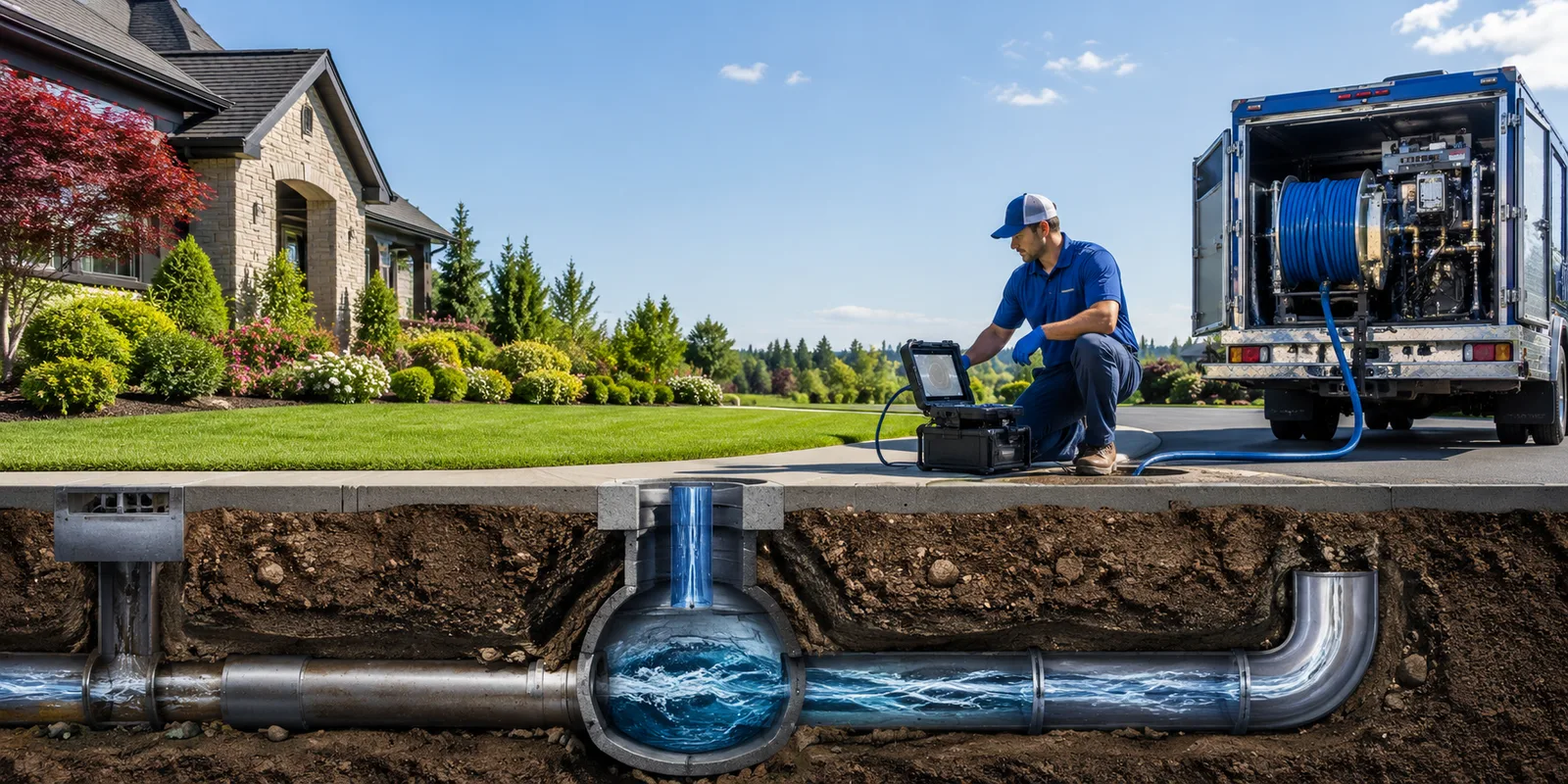 Drainage restoration information for Elkhart, TX